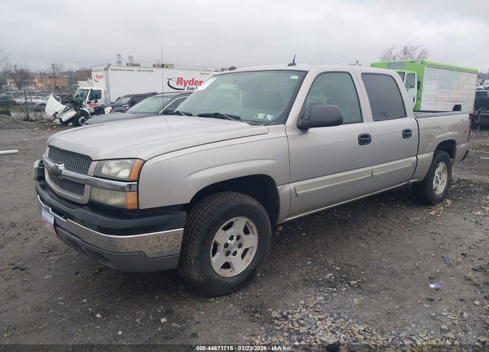 2004 CHEVROLET SILVERADO 1500 LS VIN: 2GCEK13T441374715
