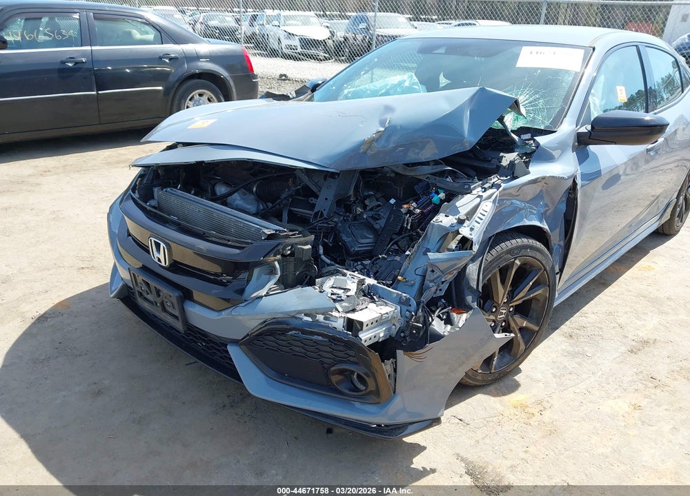2019 HONDA CIVIC SPORT VIN: SHHFK7H49KU414918