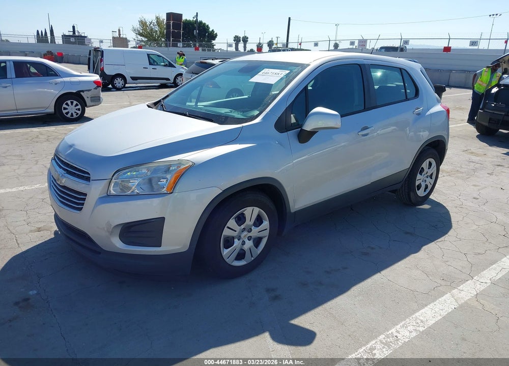 2016 CHEVROLET TRAX 1LS VIN: 3GNCJKSB9GL254489