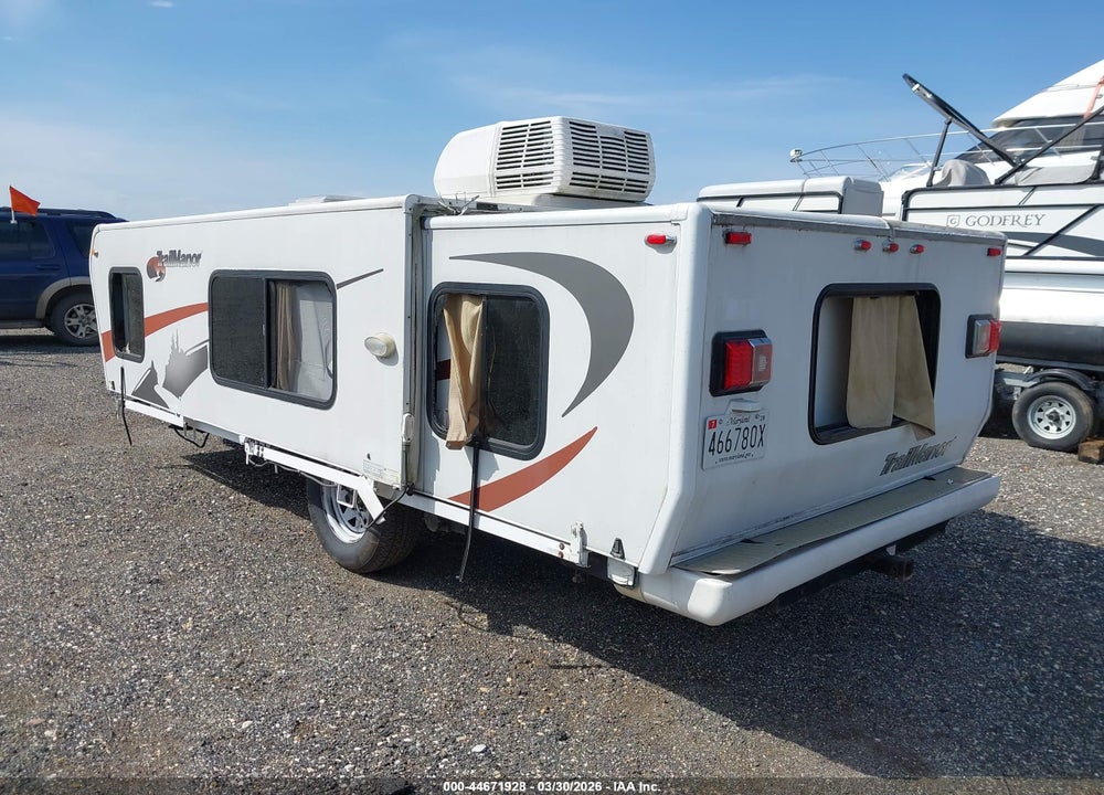 2010 TRAILMANOR MANUFACTURING TRAILER VIN: 5NZBF2719A1007387