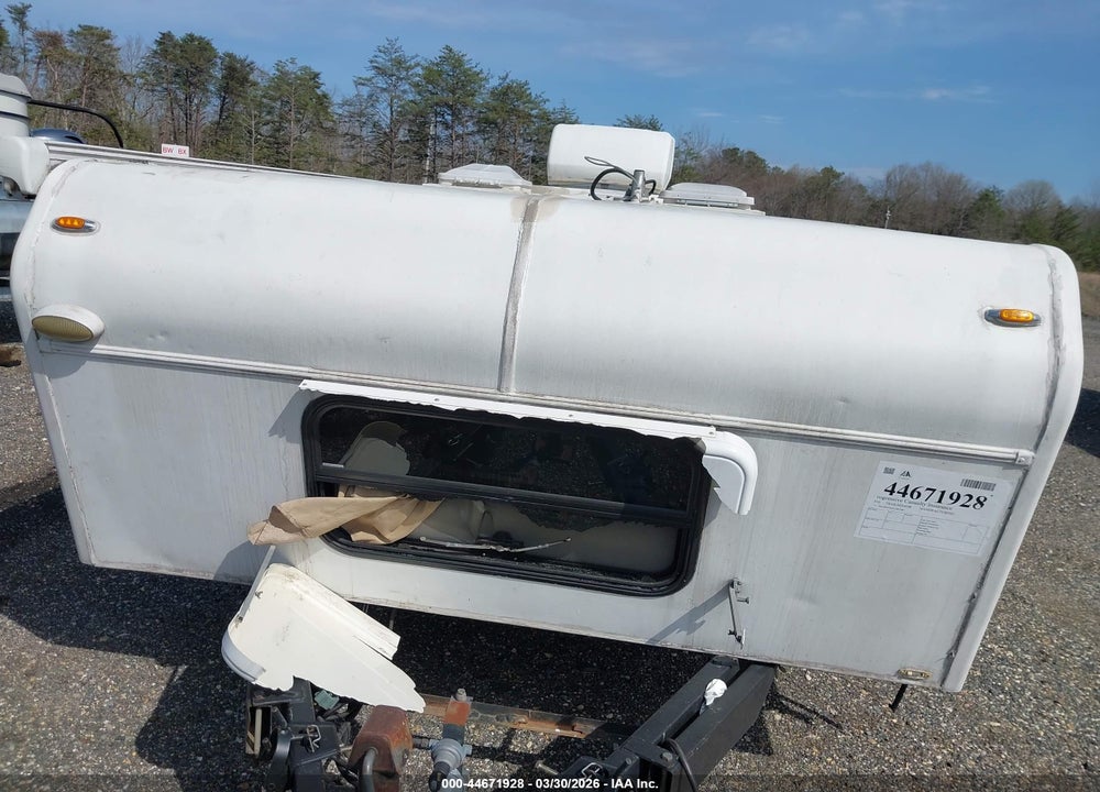 2010 TRAILMANOR MANUFACTURING TRAILER VIN: 5NZBF2719A1007387