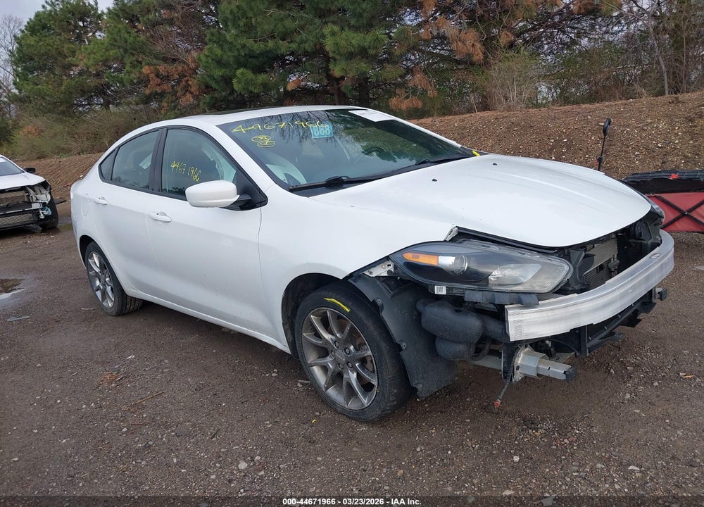 2014 DODGE DART SXT VIN: 1C3CDFBB5ED861035
