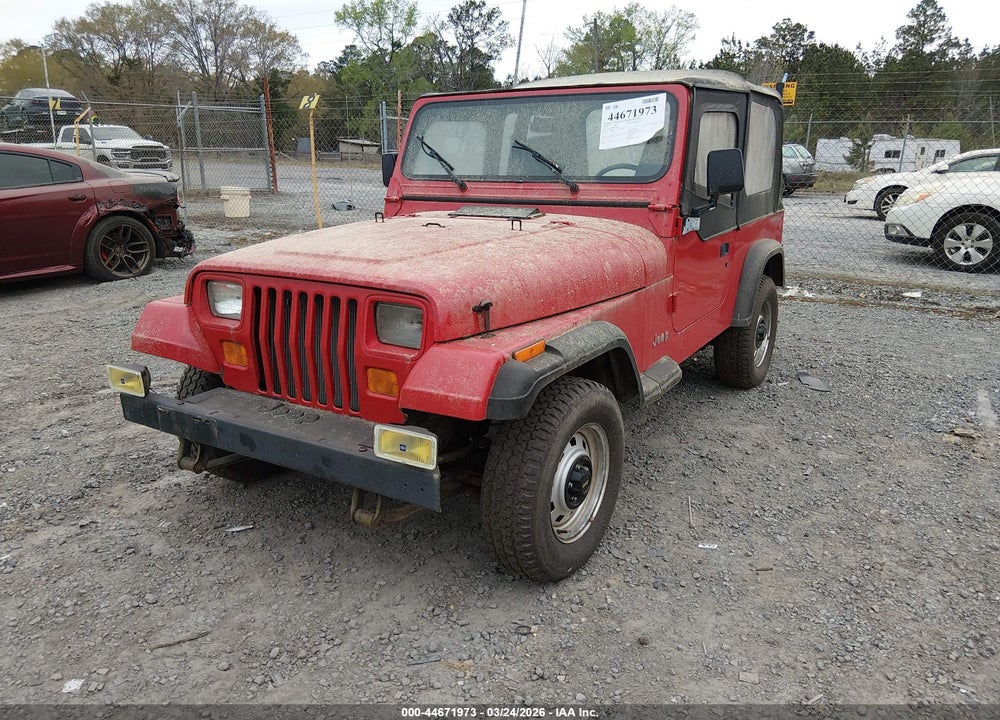 1995 JEEP WRANGLER / YJ S/RIO GRANDE VIN: 1J4FY19P8SP269263