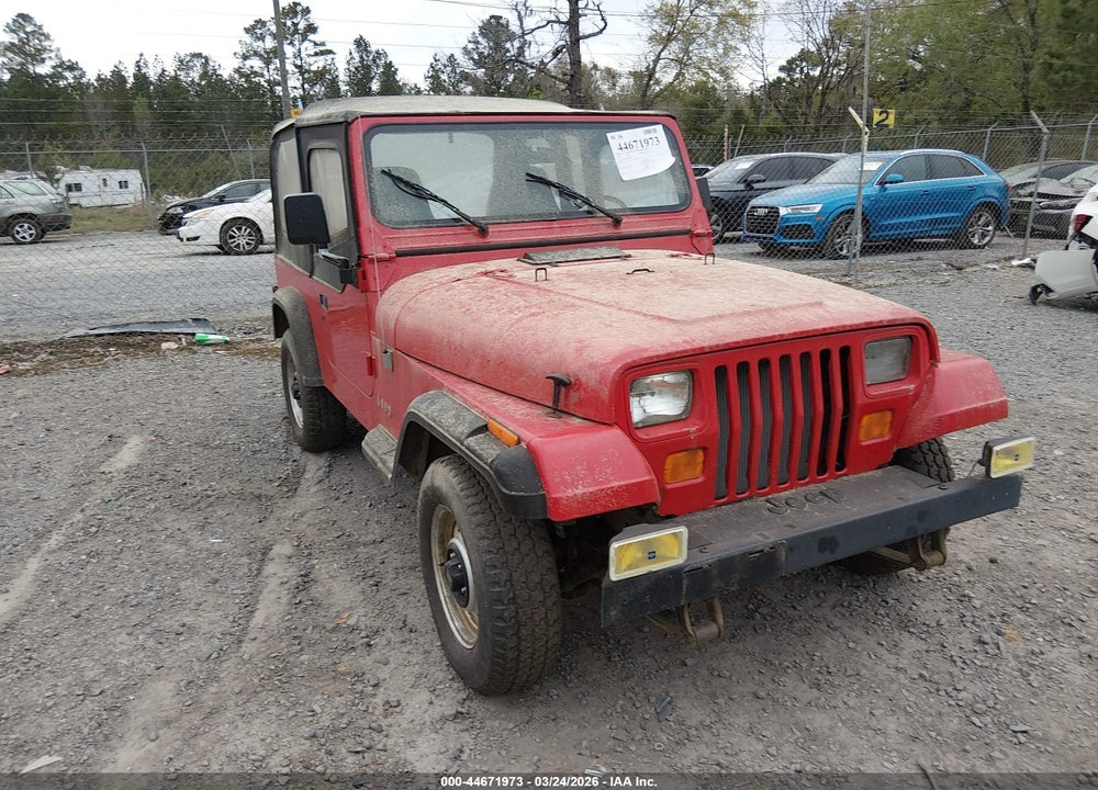 1995 JEEP WRANGLER / YJ S/RIO GRANDE VIN: 1J4FY19P8SP269263