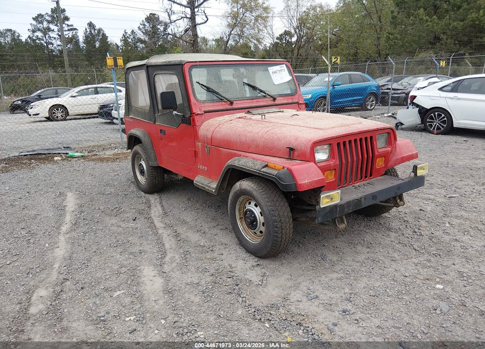 1995 JEEP WRANGLER / YJ S/RIO GRANDE VIN: 1J4FY19P8SP269263