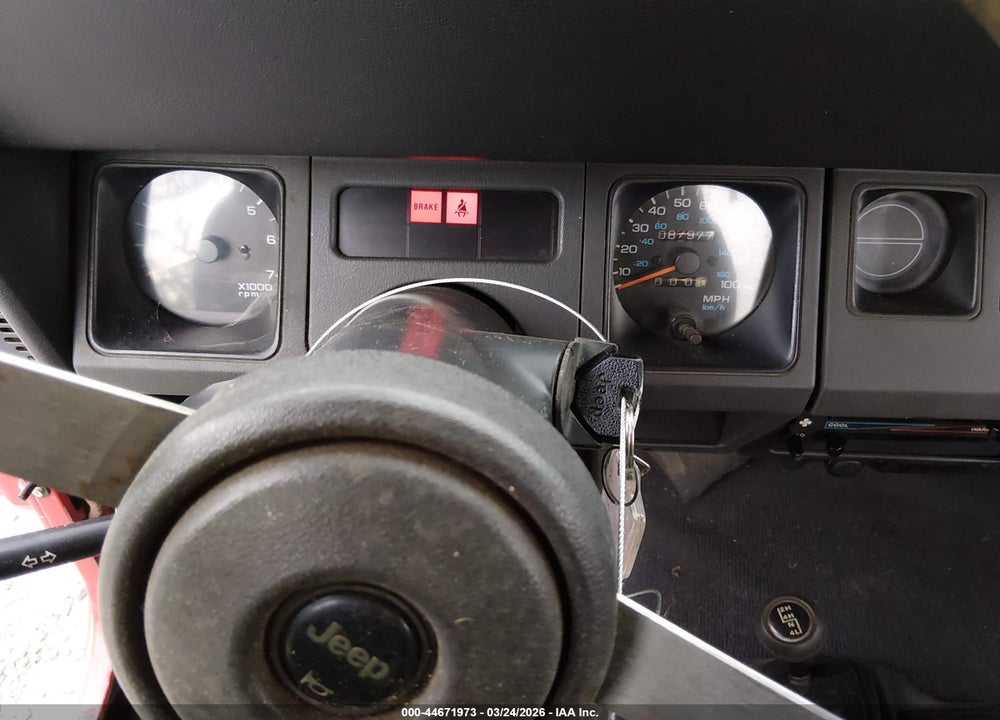 1995 JEEP WRANGLER / YJ S/RIO GRANDE VIN: 1J4FY19P8SP269263