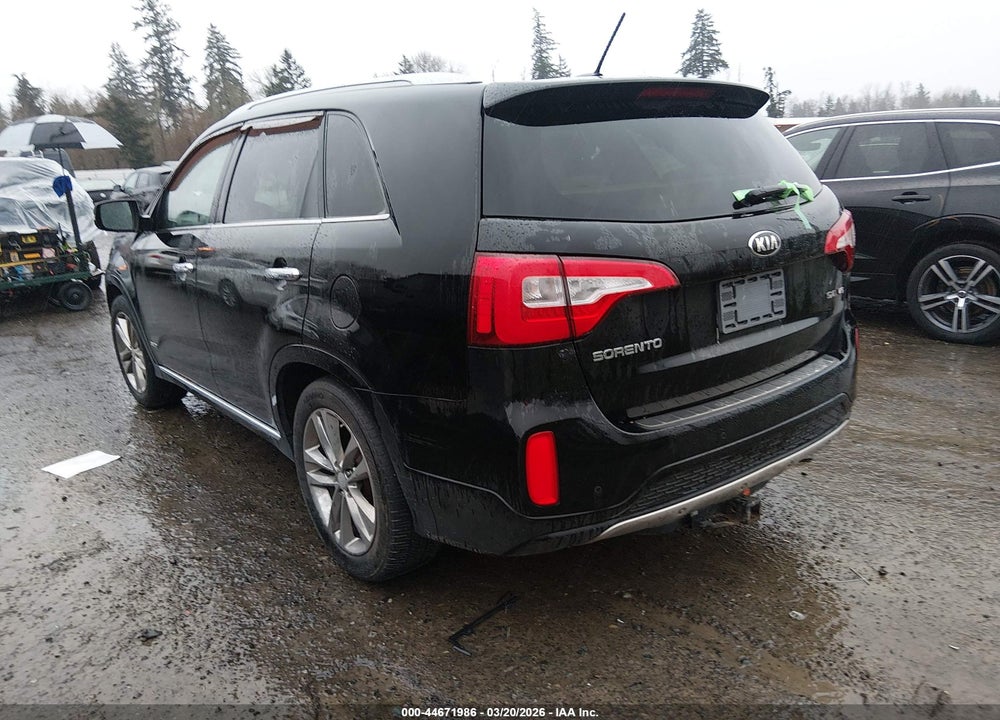 2015 KIA SORENTO LIMITED V6 VIN: 5XYKWDA72FG628056