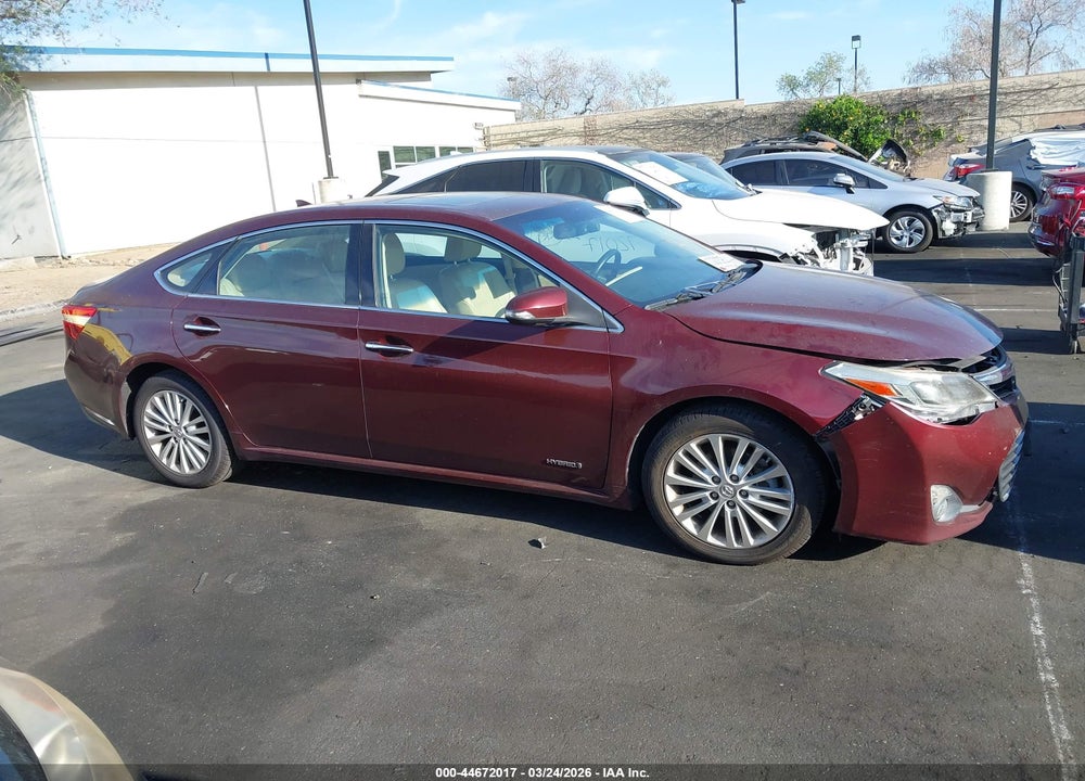2013 TOYOTA AVALON HYBRID LIMITED VIN: 4T1BD1EB0DU011331