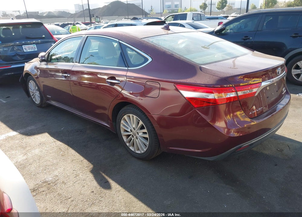 2013 TOYOTA AVALON HYBRID LIMITED VIN: 4T1BD1EB0DU011331