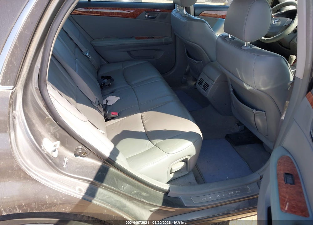 2007 TOYOTA AVALON XLS VIN: 4T1BK36B47U167893