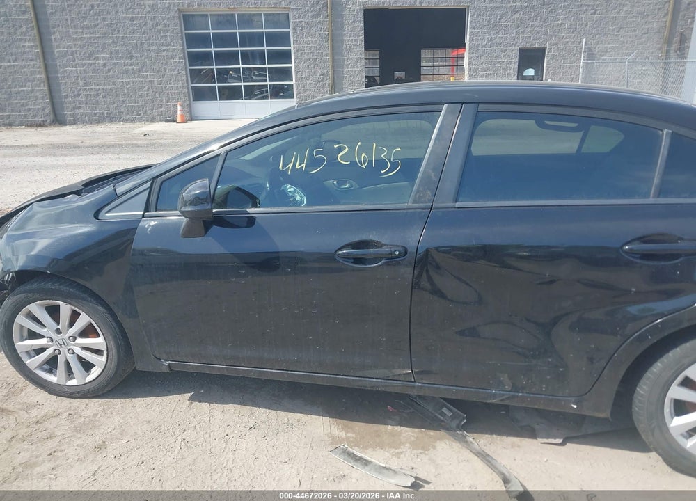 2012 HONDA CIVIC SDN EX-L VIN: 2HGFB2F97CH549816