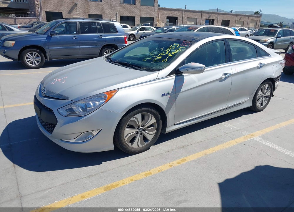 2014 HYUNDAI SONATA HYBRID LIMITED VIN: KMHEC4A4XEA111478