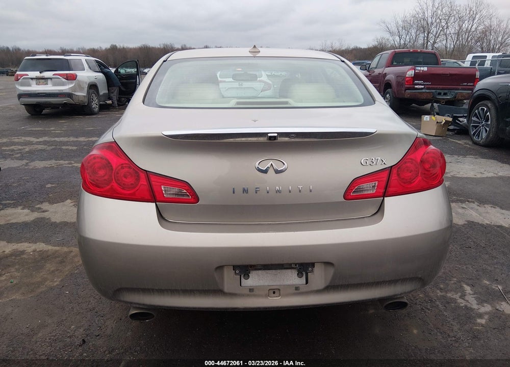 2009 INFINITI G37X VIN: JNKCV61F89M052761