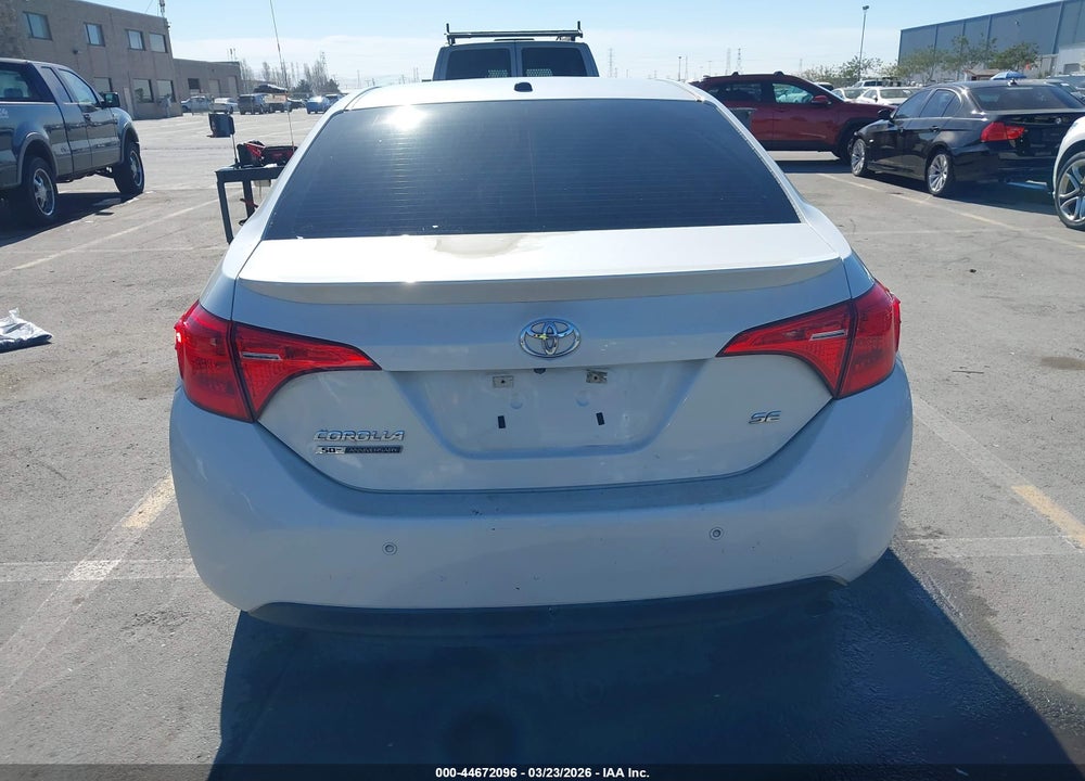 2017 TOYOTA COROLLA SE SPECIAL EDITION VIN: 5YFBURHE1HP649714