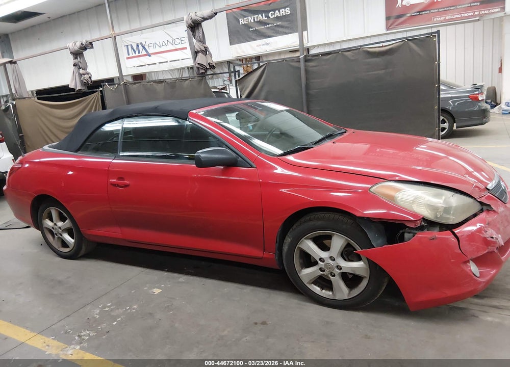 2005 TOYOTA CAMRY SOLARA SE VIN: 4T1FA38P45U047084