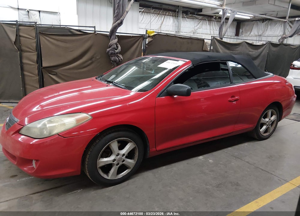 2005 TOYOTA CAMRY SOLARA SE VIN: 4T1FA38P45U047084