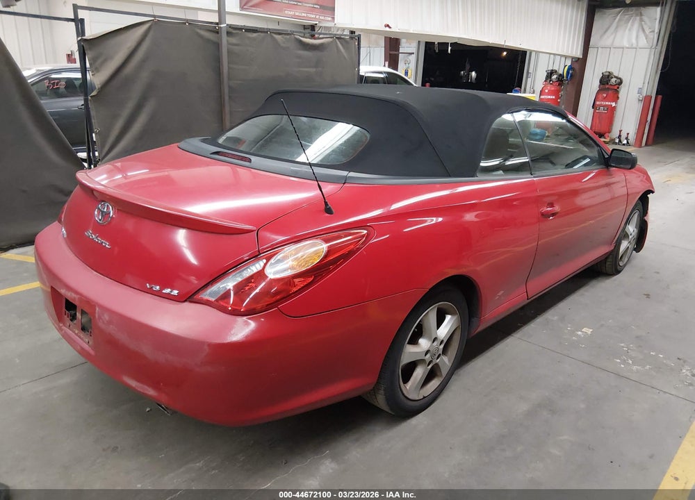 2005 TOYOTA CAMRY SOLARA SE VIN: 4T1FA38P45U047084