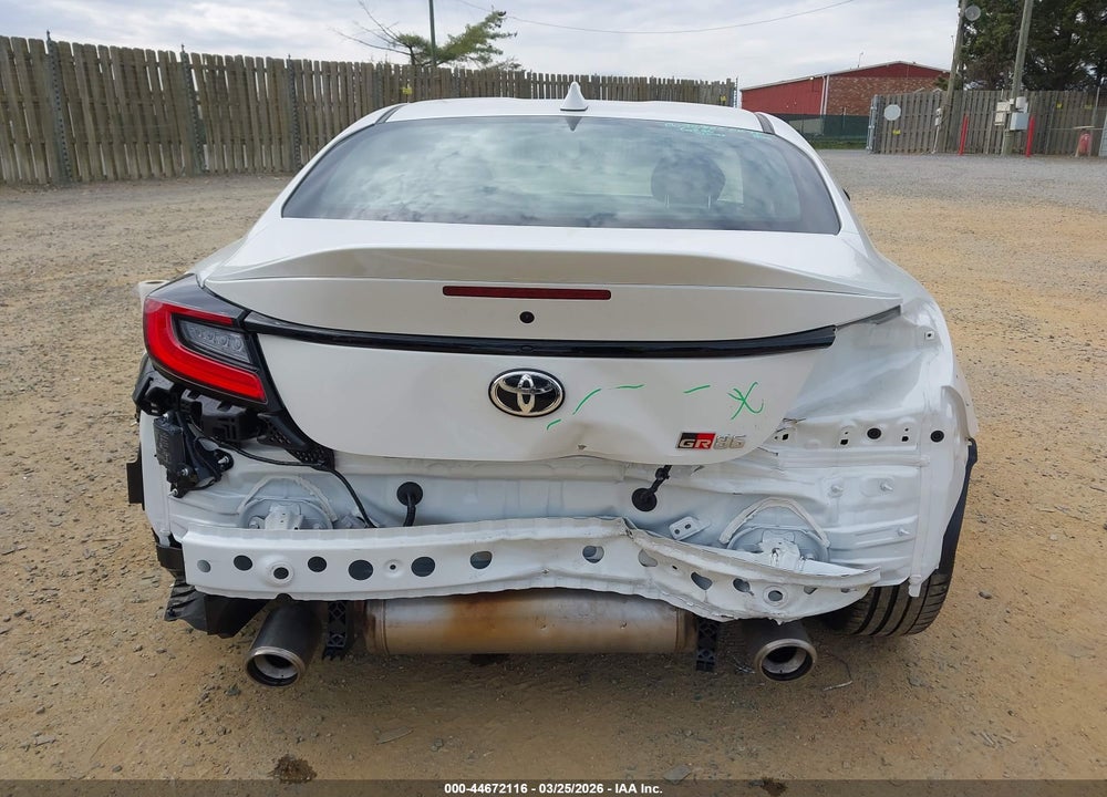 2025 TOYOTA GR86 PREMIUM VIN: JF1ZNBE17S9757472