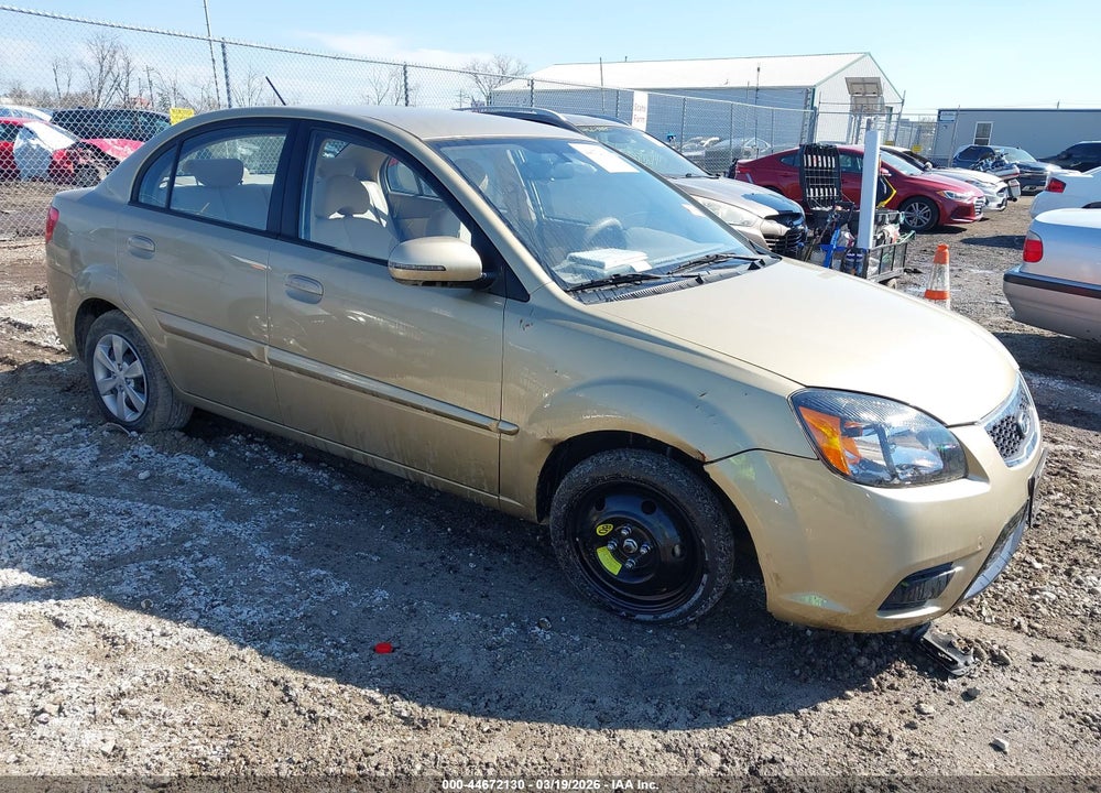 2011 KIA RIO LX VIN: KNADH4A34B6923413