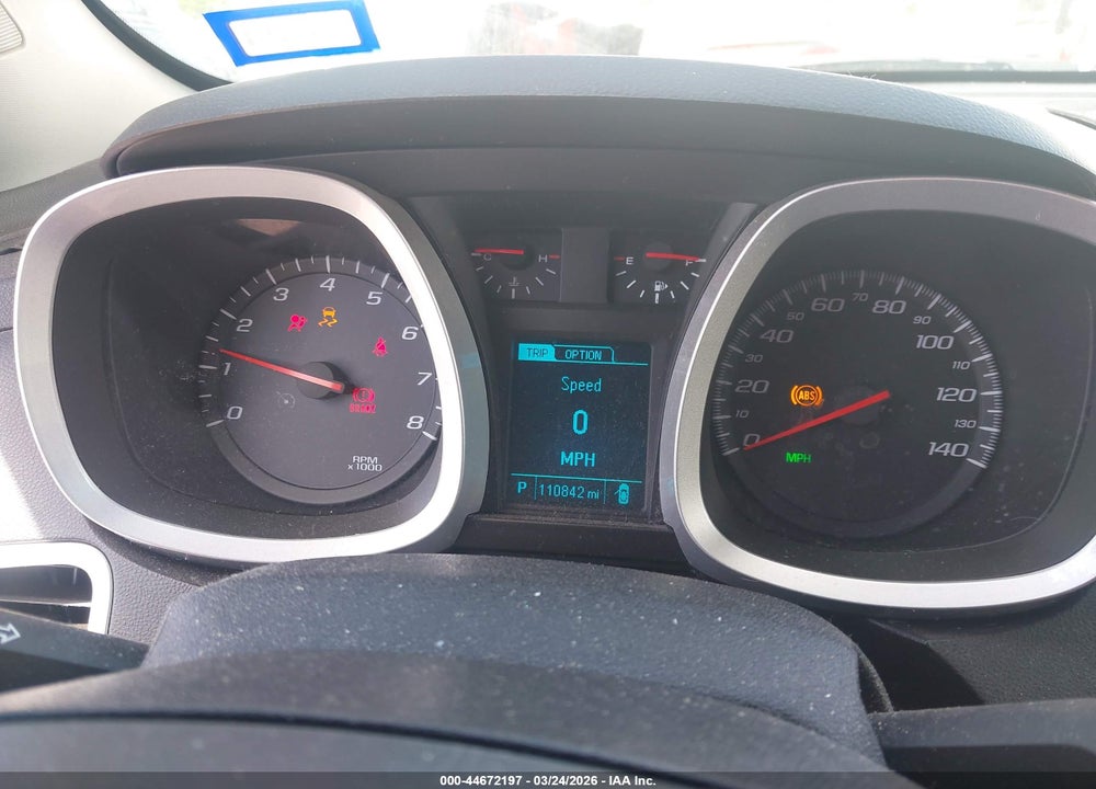 2013 CHEVROLET EQUINOX 1LT VIN: 2GNFLEEK7D6432906