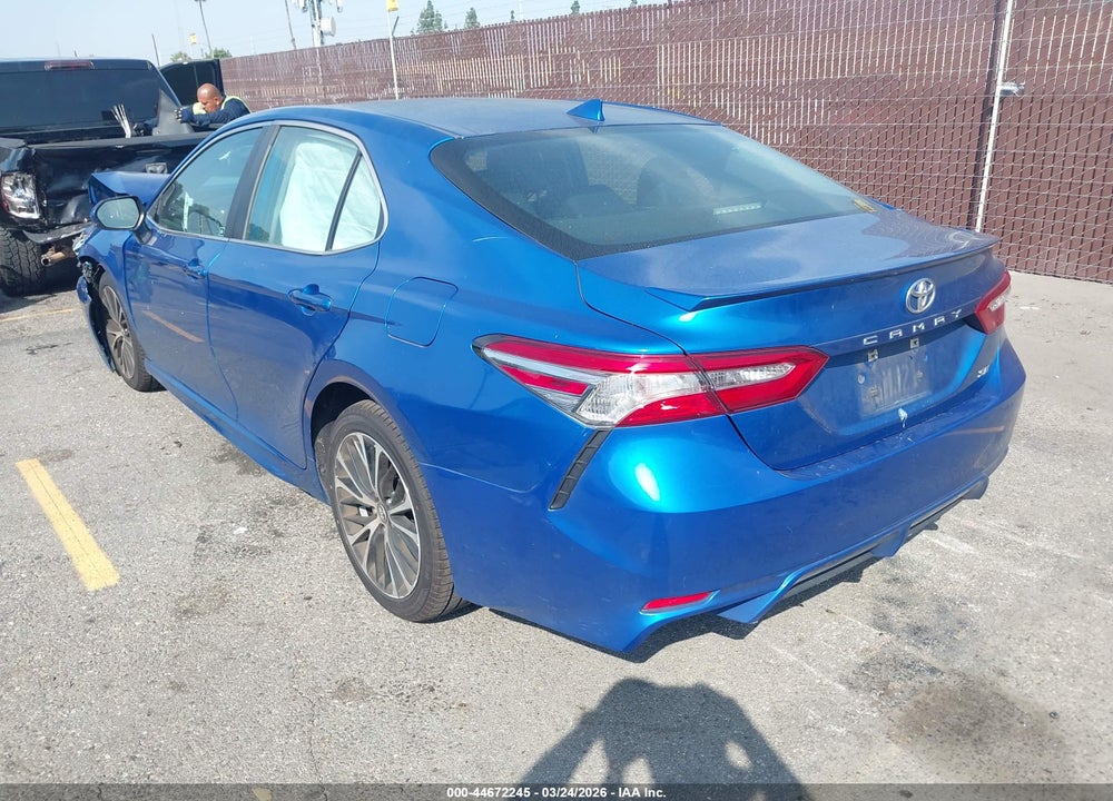 2019 TOYOTA CAMRY SE VIN: 4T1B11HK5KU165437