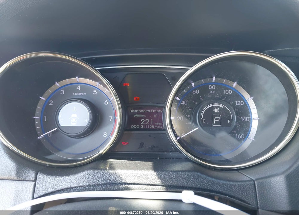 2012 HYUNDAI SONATA GLS VIN: 5NPEB4AC5CH468023