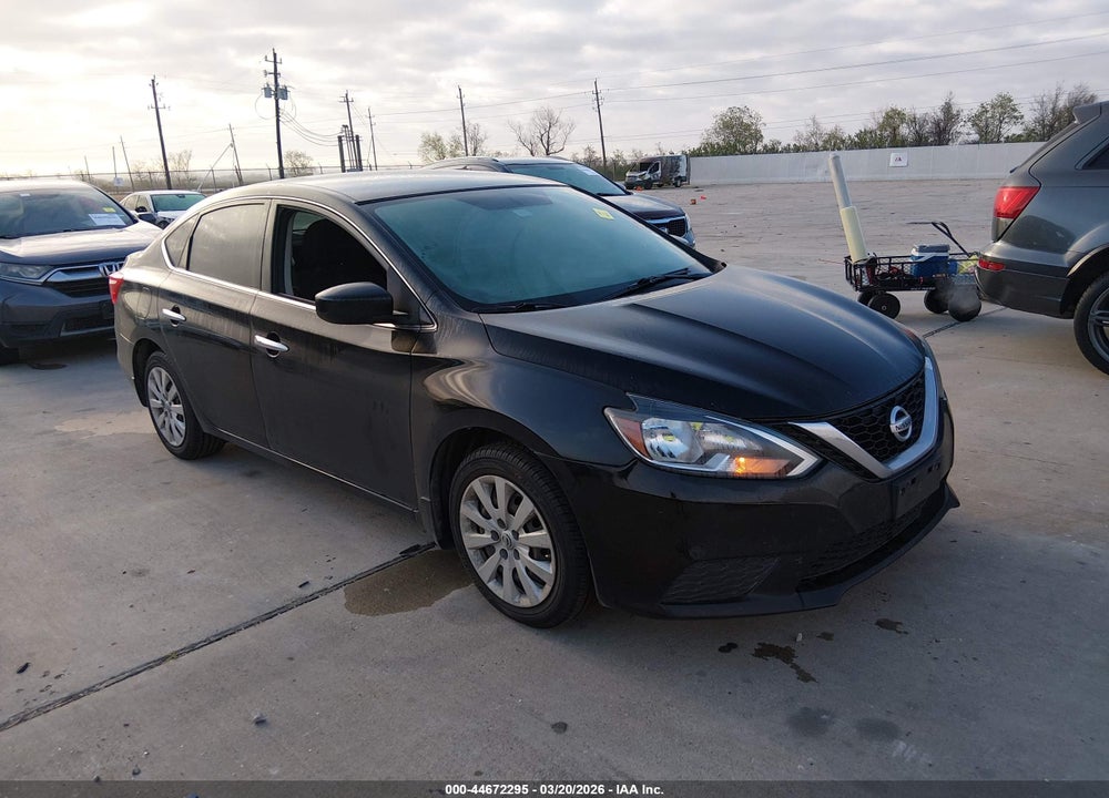 2017 NISSAN SENTRA SV VIN: 3N1AB7APXHL686634