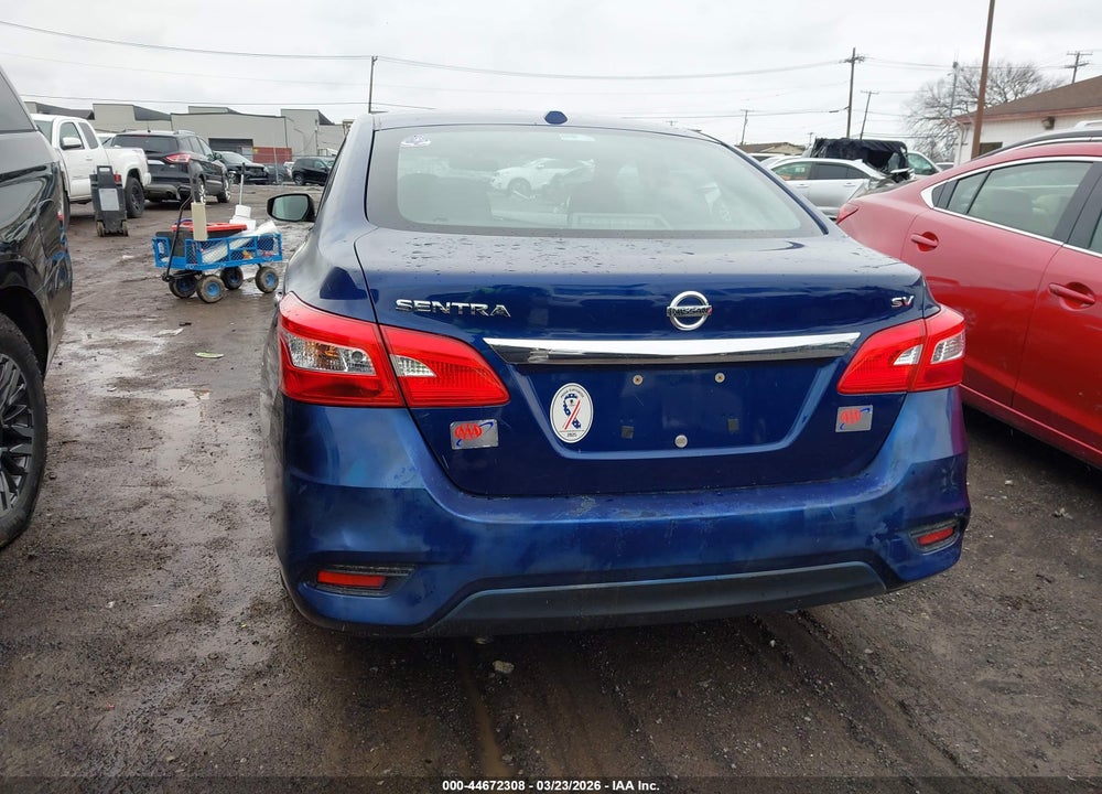 2019 NISSAN SENTRA SV VIN: 3N1AB7AP6KL611310