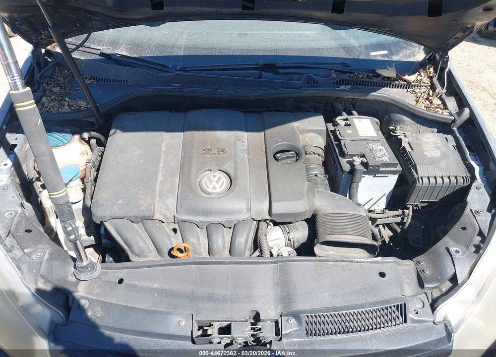 2012 VOLKSWAGEN GOLF 2.5L 4-DOOR VIN: WVWDB7AJ2CW274507