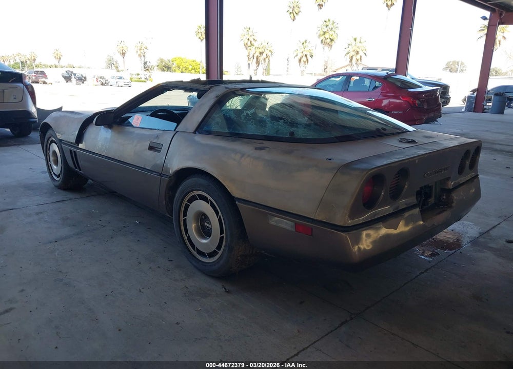 1984 CHEVROLET CORVETTE VIN: 1G1AY0784E5150642