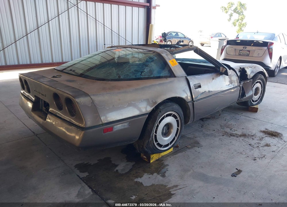 1984 CHEVROLET CORVETTE VIN: 1G1AY0784E5150642