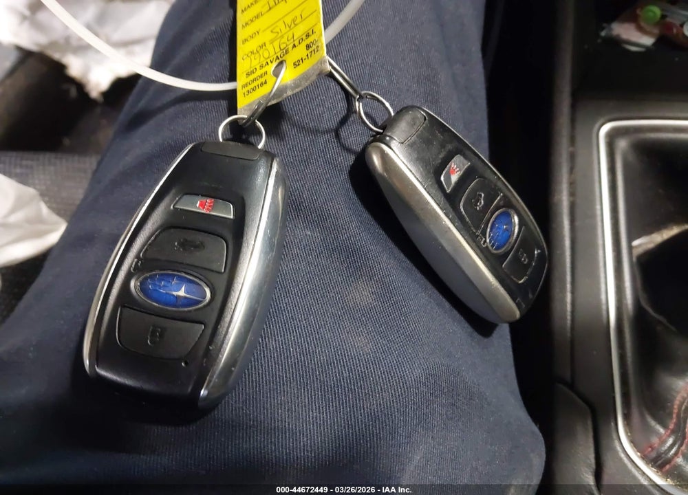 2019 SUBARU IMPREZA 2.0I SPORT VIN: 4S3GTAJ61K1710164