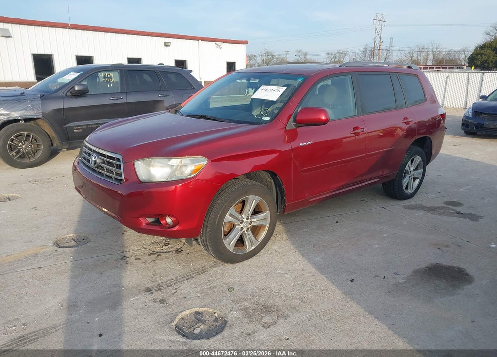 2009 TOYOTA HIGHLANDER SPORT VIN: JTEES43A592125231