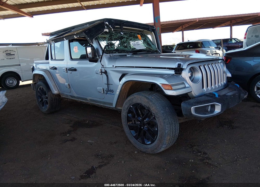 2023 JEEP WRANGLER 4XE SAHARA 4X4 VIN: 1C4JJXP63PW641137