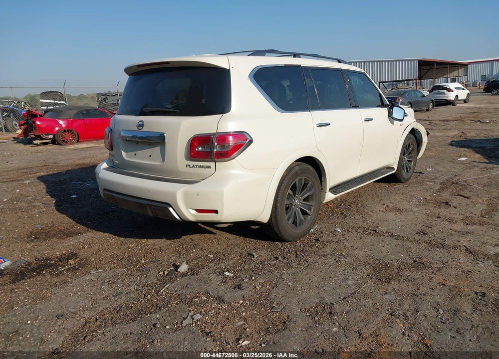 2019 NISSAN ARMADA PLATINUM VIN: JN8AY2NFXK9353001