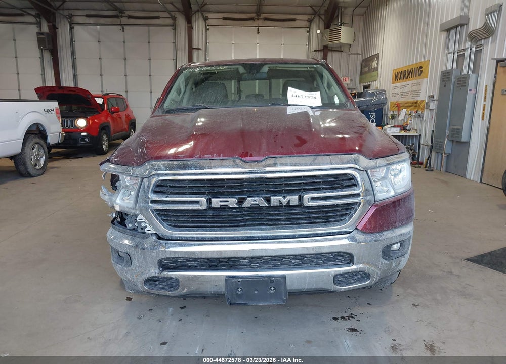 2019 RAM 1500 VIN: 1C6RRFBG1KN646462