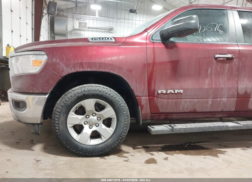 2019 RAM 1500 VIN: 1C6RRFBG1KN646462