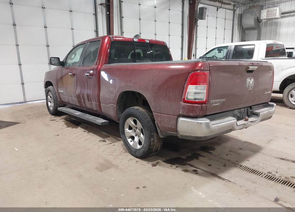 2019 RAM 1500 VIN: 1C6RRFBG1KN646462