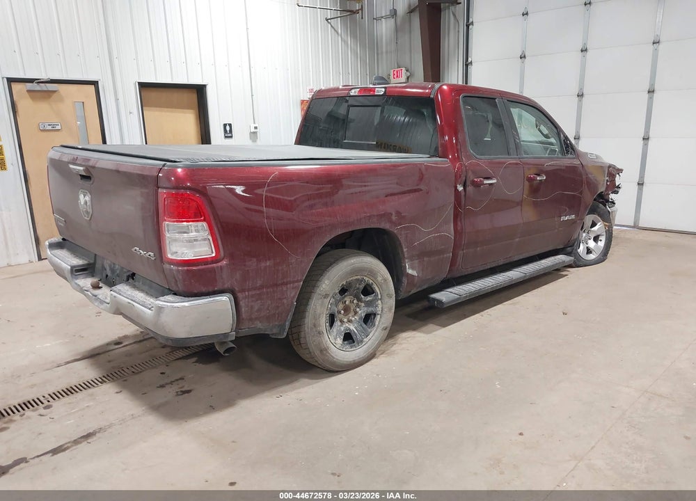 2019 RAM 1500 VIN: 1C6RRFBG1KN646462