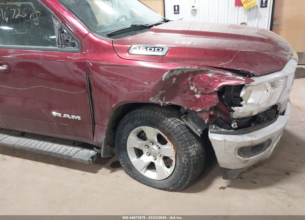 2019 RAM 1500 VIN: 1C6RRFBG1KN646462