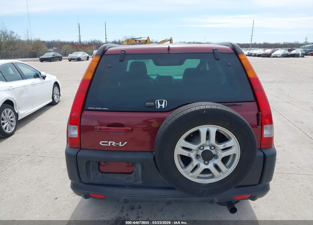 2003 HONDA CR-V EX VIN: SHSRD78843U115407