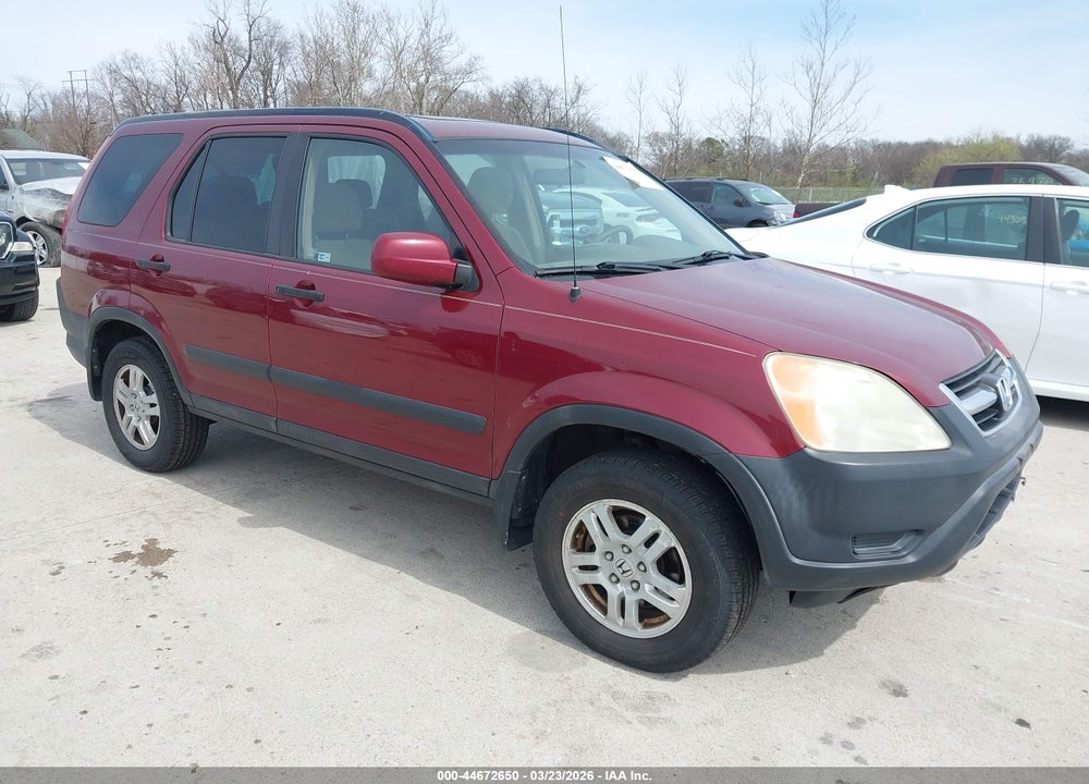 2003 HONDA CR-V EX VIN: SHSRD78843U115407