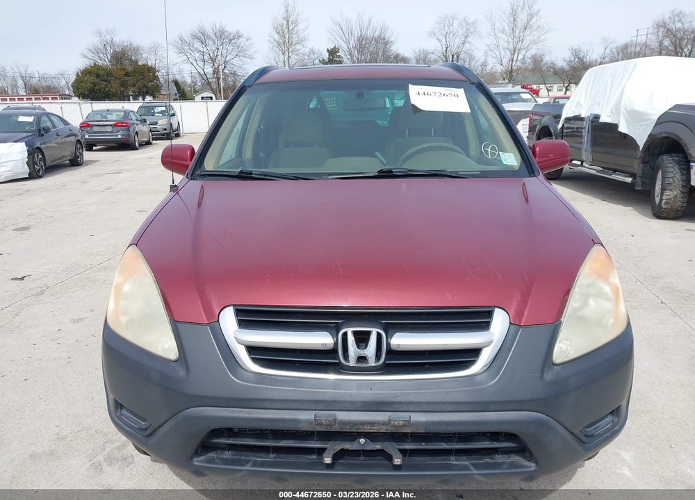 2003 HONDA CR-V EX VIN: SHSRD78843U115407