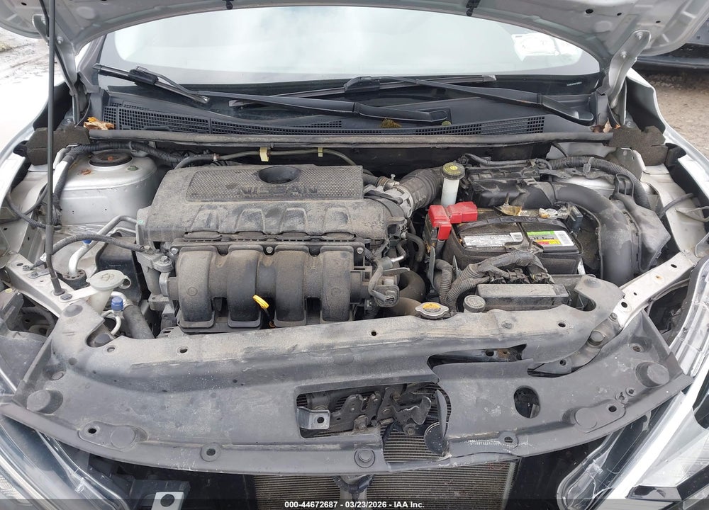 2017 NISSAN SENTRA SV VIN: 3N1AB7APXHY356074