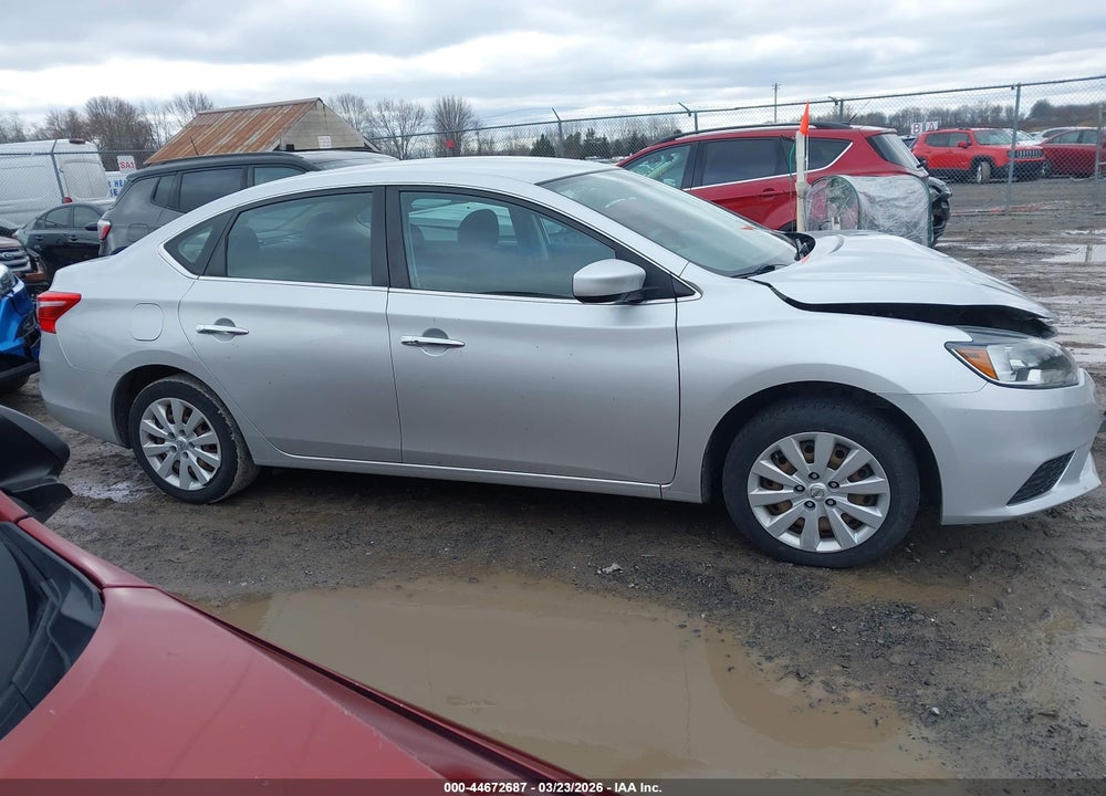 2017 NISSAN SENTRA SV VIN: 3N1AB7APXHY356074