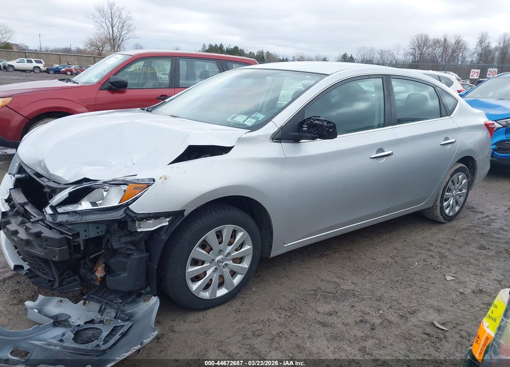 2017 NISSAN SENTRA SV VIN: 3N1AB7APXHY356074