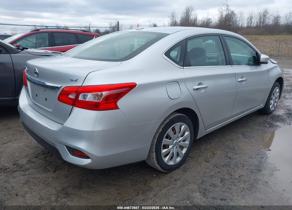 2017 NISSAN SENTRA SV VIN: 3N1AB7APXHY356074