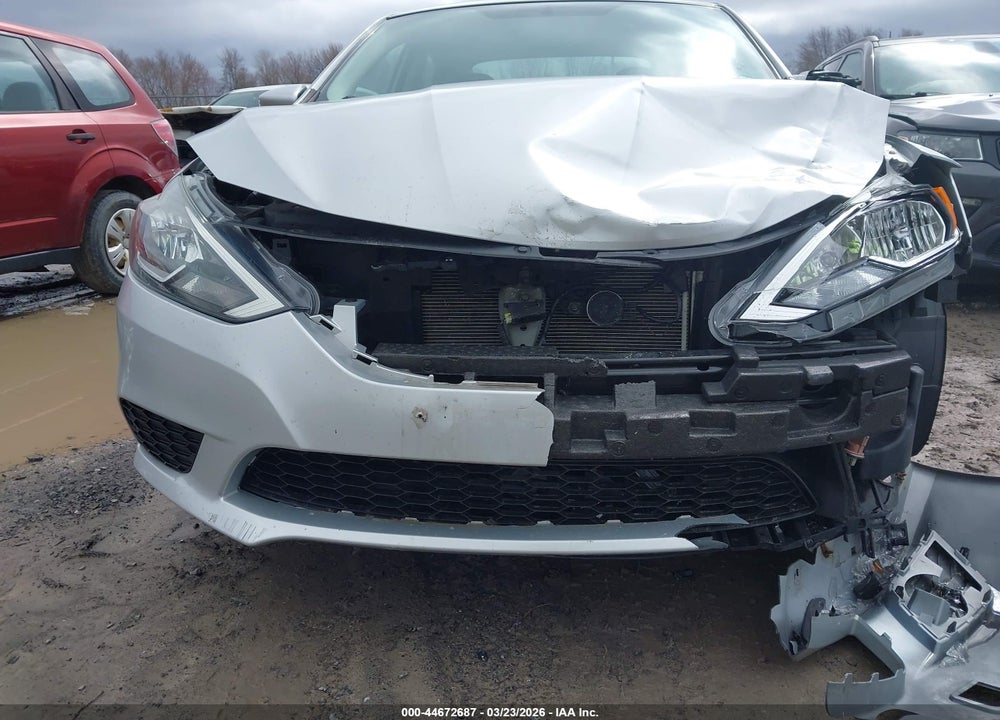 2017 NISSAN SENTRA SV VIN: 3N1AB7APXHY356074