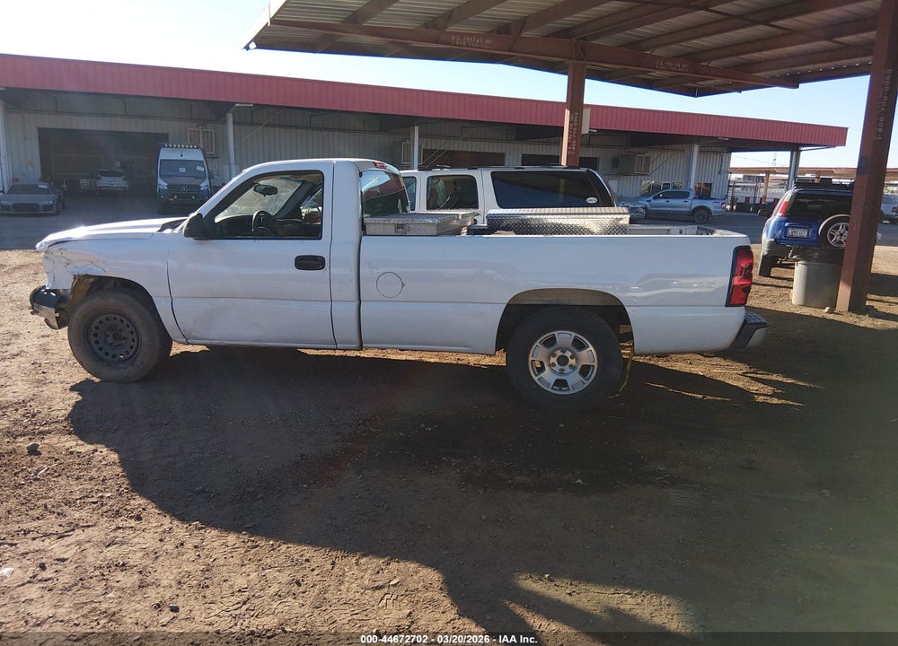 2006 CHEVROLET SILVERADO 1500 WORK TRUCK VIN: 1GCEC14V96E283485
