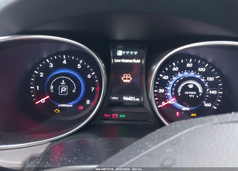 2016 HYUNDAI SANTA FE SPORT 2.4L VIN: 5XYZUDLB9GG317781